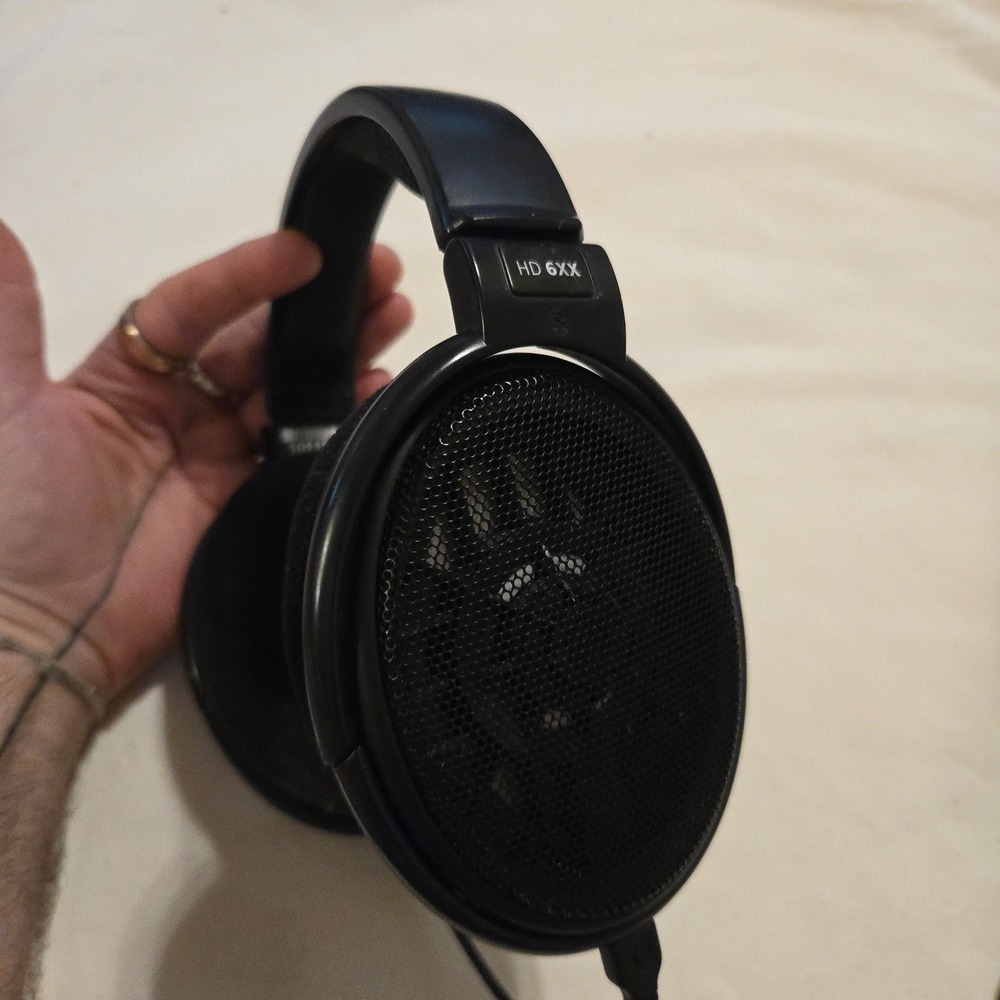 Open Sennheiser HD 6XX Headphones MASSDROP HiFi Studio Mixing Over The Ear GUC
